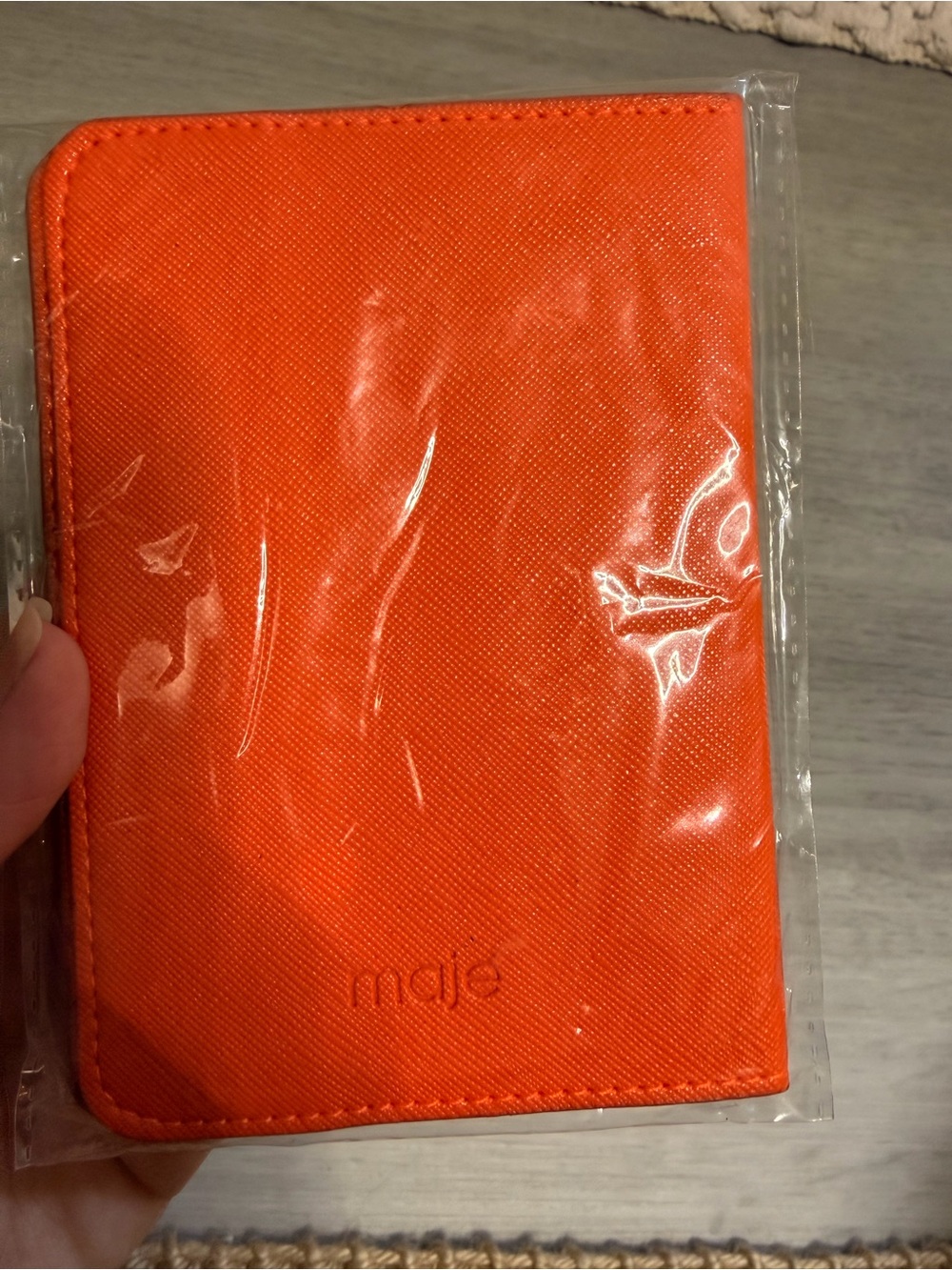Maje Orange passports hodler/ Case - nwt - Picture 4 of 5